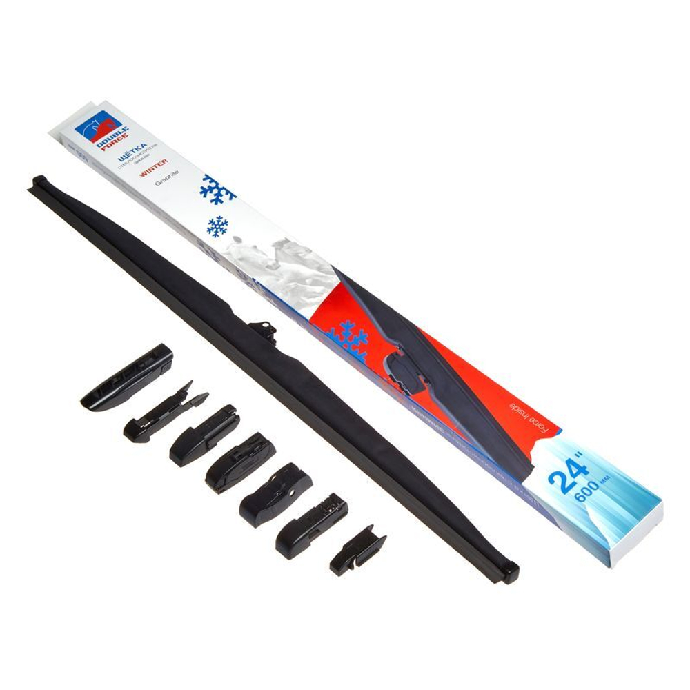 Щетка стеклоочистителя зимняя Double Force 600 мм (24") DFW24