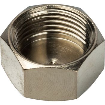 Заглушка ВР никелированная      3/8"