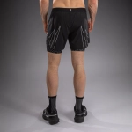 Тренировочные шорты (2 в 1) Venum Midnight Fury Black/Grey/Silver