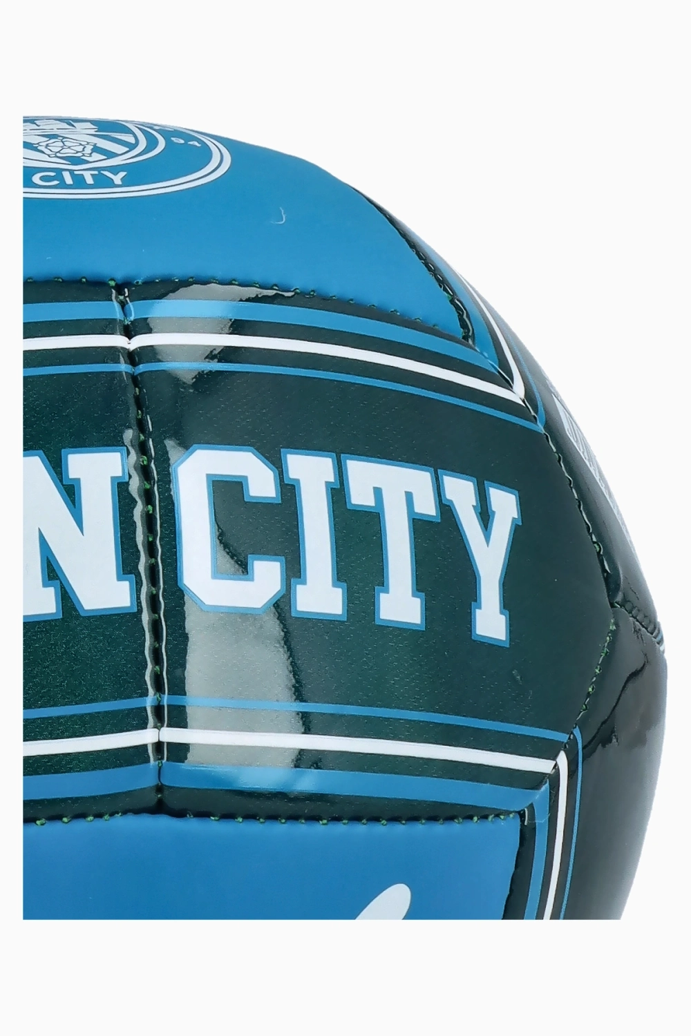 Футбольный мяч Puma Manchester City 25/26 FtblCulture размер 1/Mini - зеленый