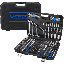 Набор инструментов 222пр. 1/4''3/8''1/2''6гр Forsage LIGHT F LIGHT-42222-5