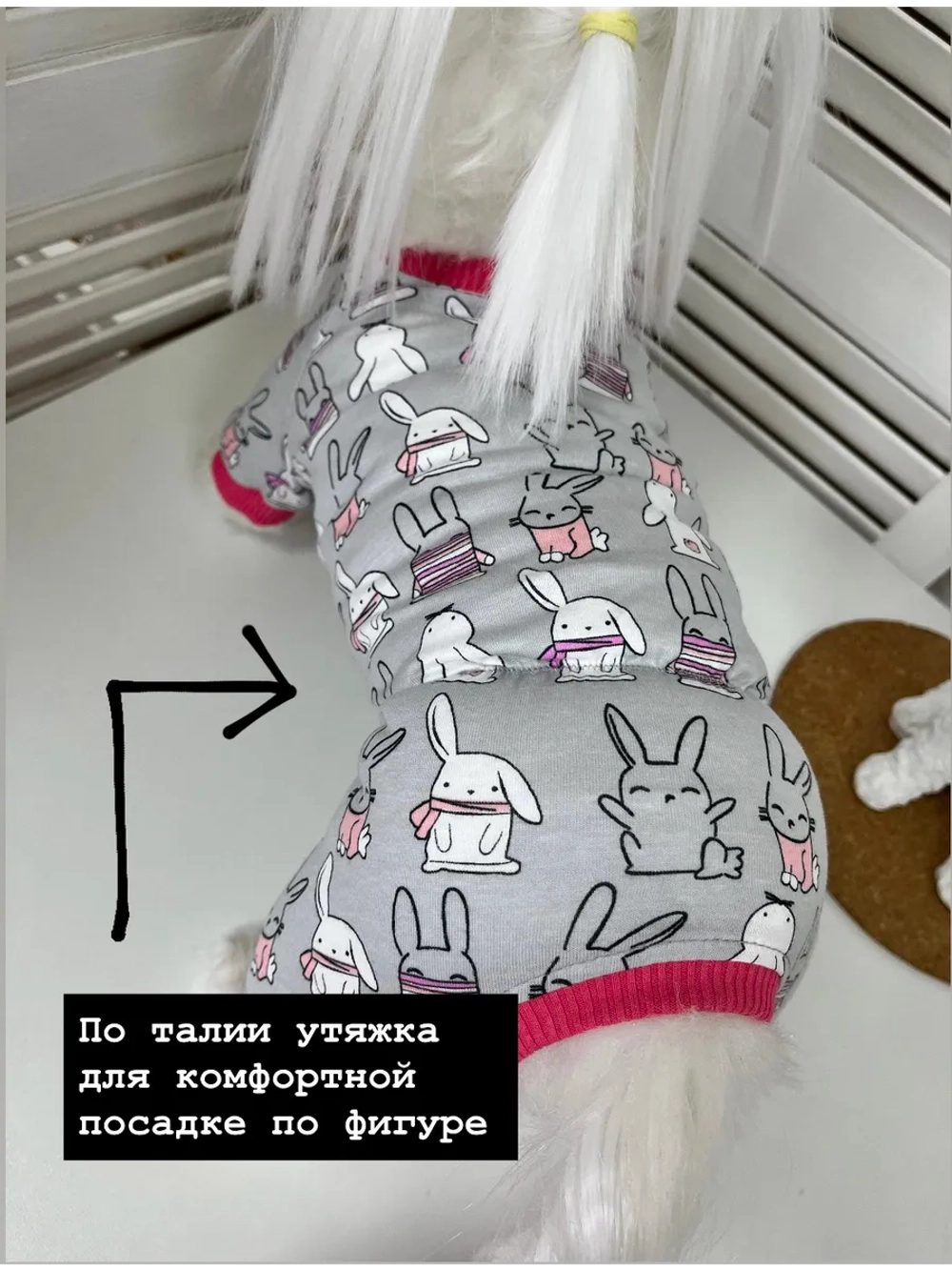 Трикотажный комбинезон для собак и кошек