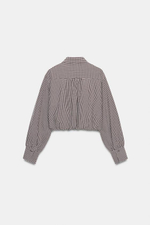 Рубашка с полосками - ZARA