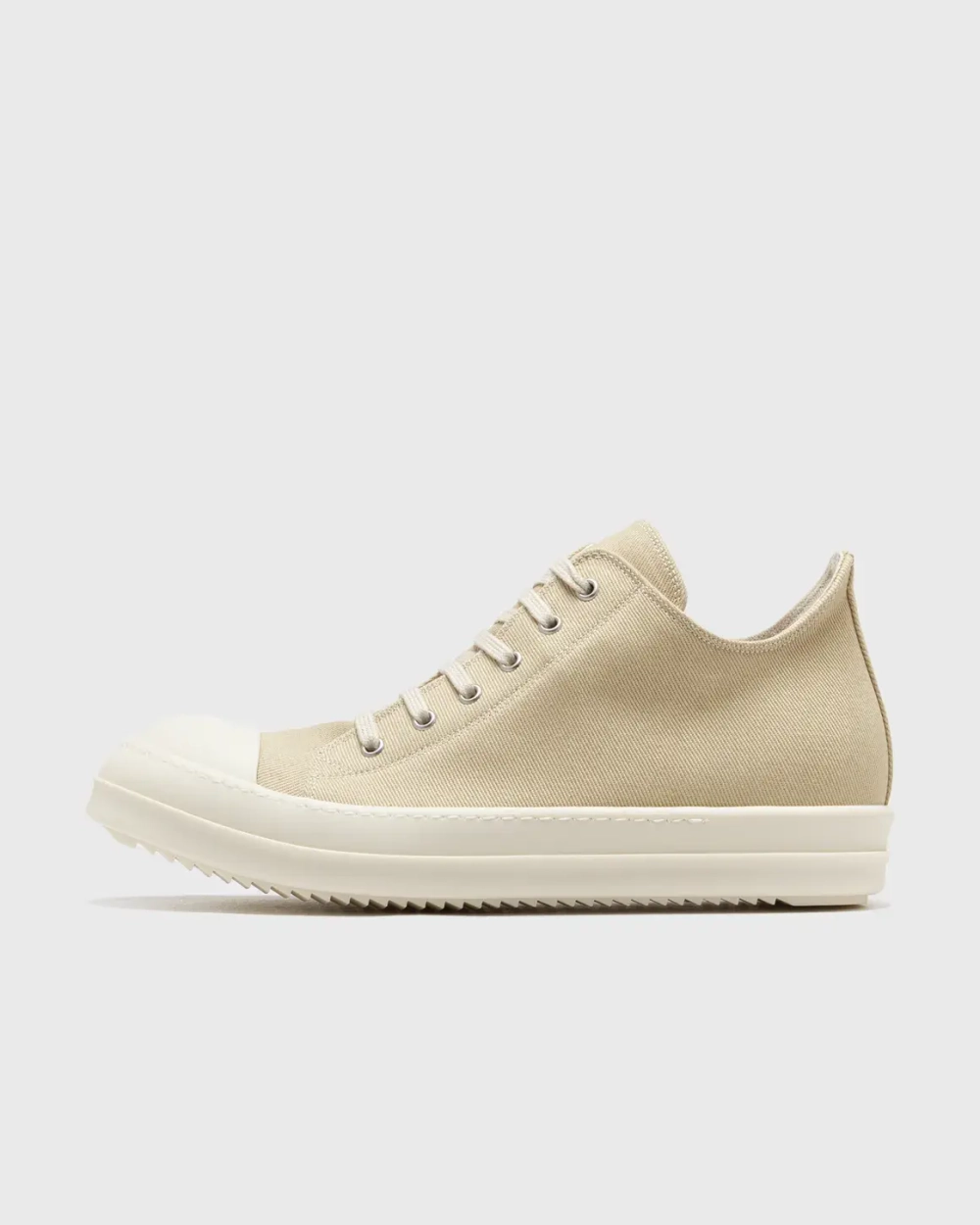 RICK OWENS DRKSHDW КРОССОВКИ БЕЖЕВЫЕ НИЗКИЕ HOLLYWOOD