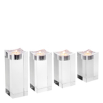 Подсвечник Tealight Holder Giancarlo high set of 4 арт.116343