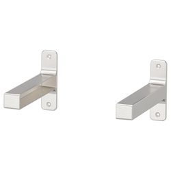 IKEA GRANHULT  (ИКЕА ГРАНХУЛТ)  -  Кронштейн - никелированный 20x12 см
