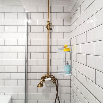Полка для ванной 2-ярусная угловая Besser BS 0439D (23х17,5х34,5 см) из хромированной стали