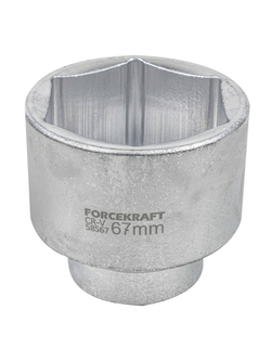 Головка 67мм 1''6гр FORCEKRAFT FK-58567