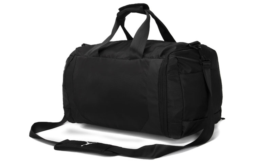 Jordan Large Capacity Polyester Gym Bag, Travel Bag, Luggage Bag Regular Unisex Black