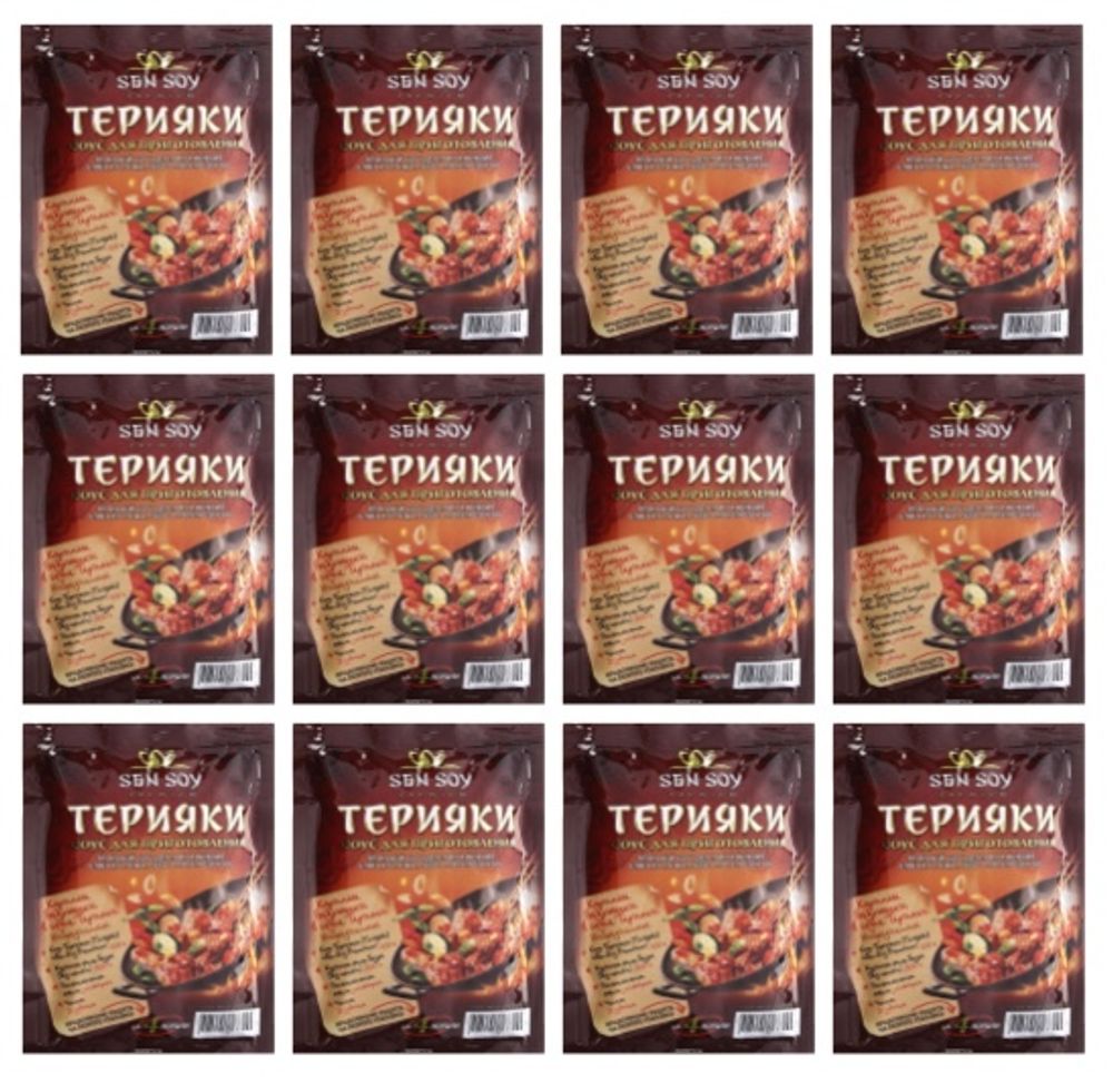Соус Sen Soy Терияки, 120 г 12шт