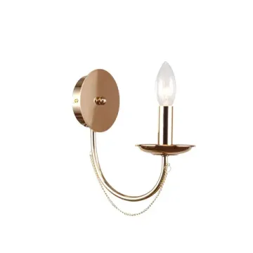 Бра 1*E14 2591-1W золотой Plini Favourite