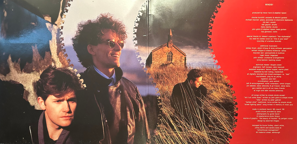 Simple Minds - Street Fighting Years (Европа 1989г.)