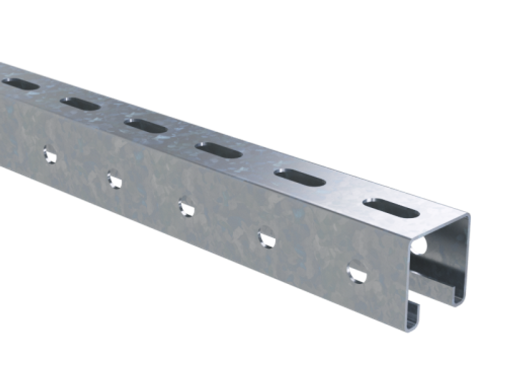 С-образный профиль 41x41, L6000, толщ.1,5 мм, нержавеющая сталь AISI 304