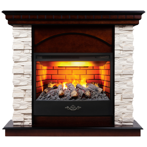 Каминокомплект Real Flame Elford AO с очагом 3D Firestar 25,5