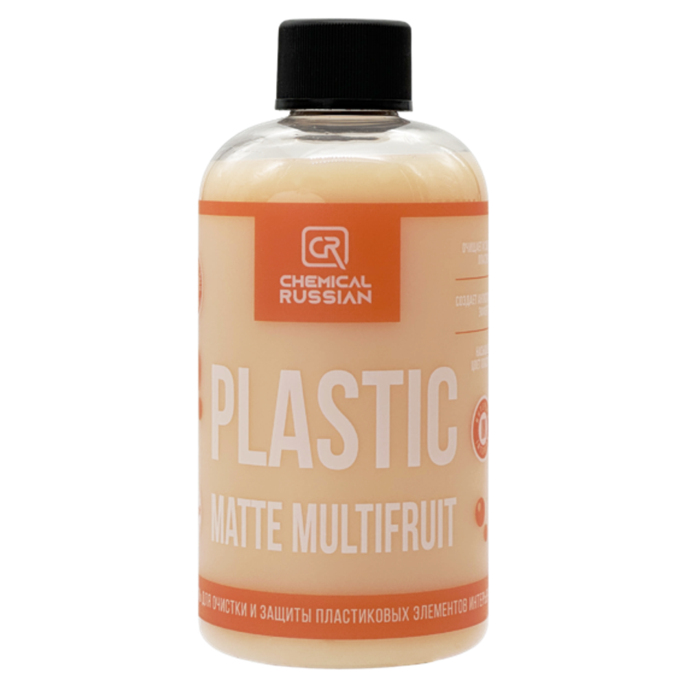 Plastic Matte Multifruit - полироль для очистки и защиты пластиковых элементов интерьера, 500мл