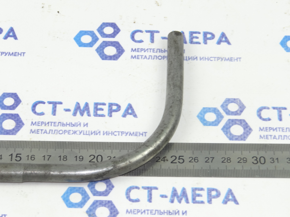 Метчик гаечный М14х1,5 (0037) с изогнутым хвостовиком L=250