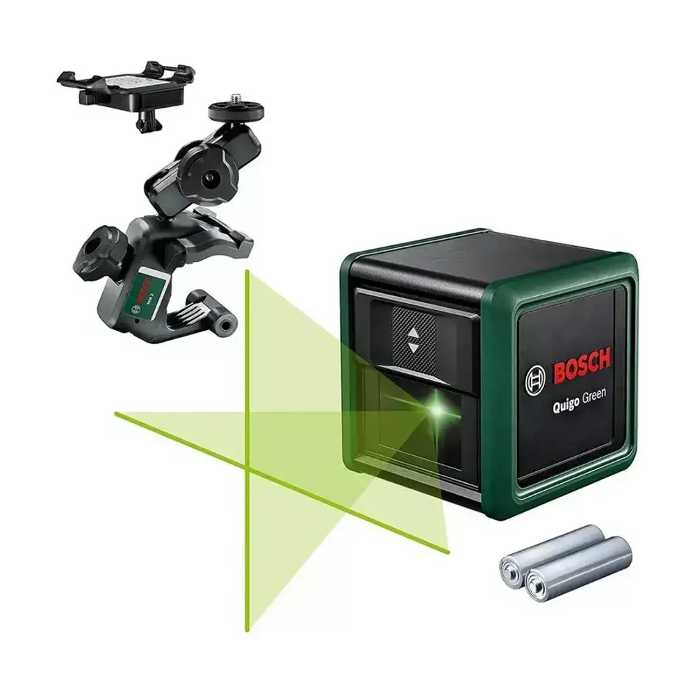 Лазерный нивелир Quigo Green+MM2 BOSCH 0603663C02
