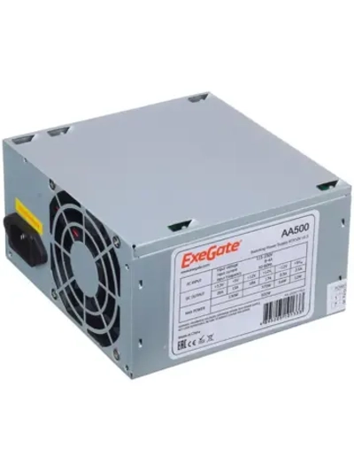 Блок питания AA500 500W EX256711RUS-S GREY ATX 20+4 пин