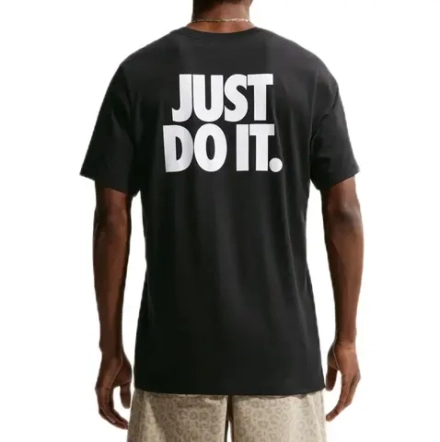 Теннисная футболка Nike Sportswear Just Do It - black/white