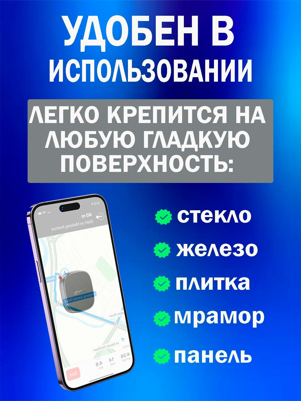 Держатель для телефона Hoco H52, магнитный, ABS-пластик, черно-серый