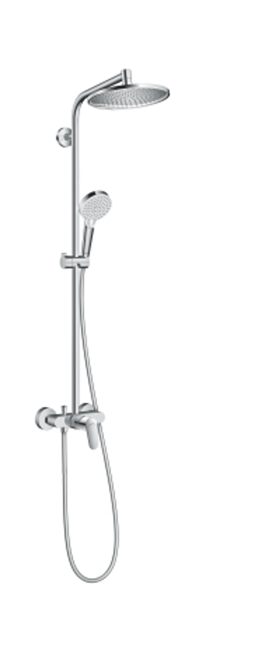Душевая система Hansgrohe Crometta S 240 1jet с однорычажным смесителем, хром 27269000