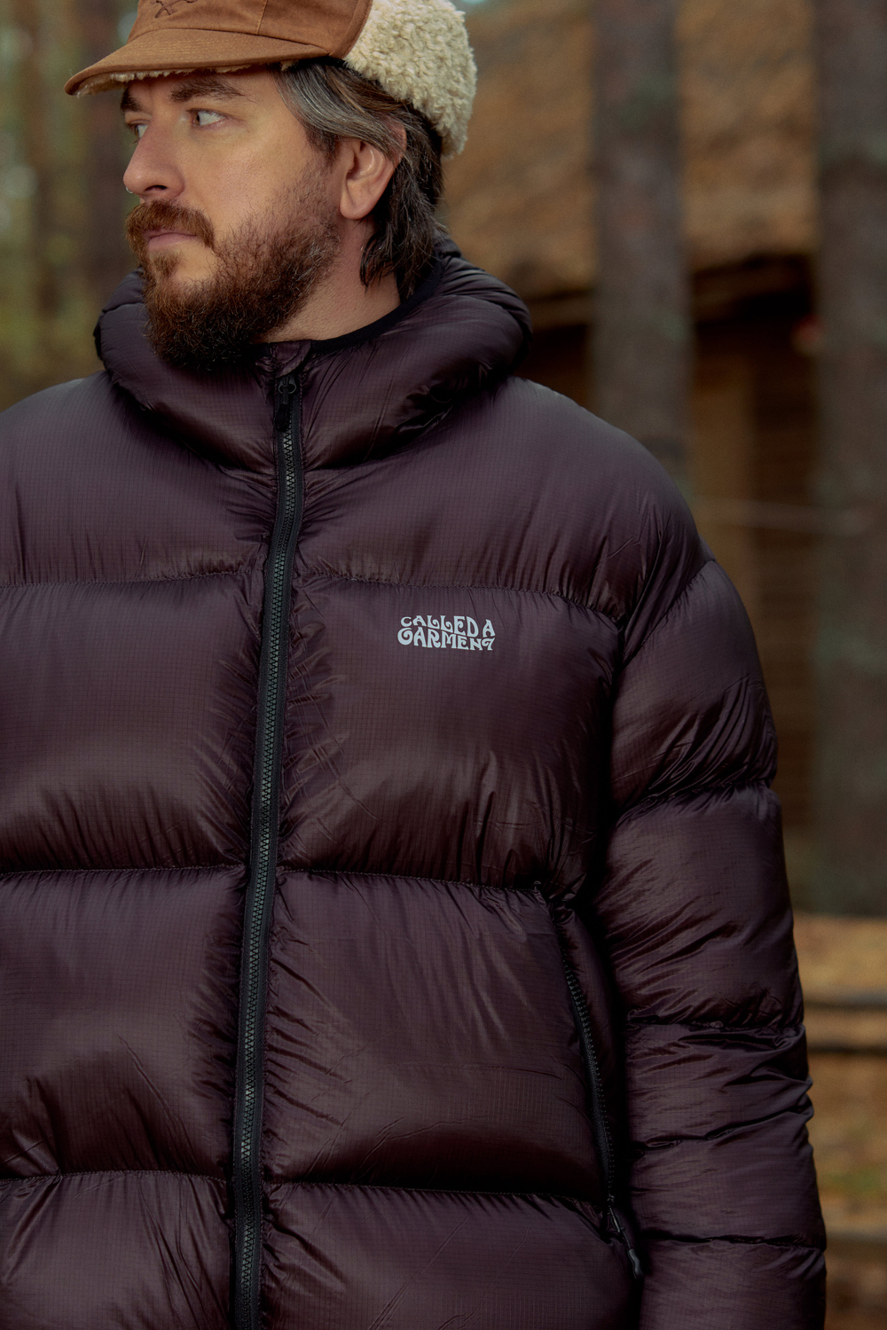 Пуховик Called a Garment Puffer Fish Down Jacket "Midnight Black"