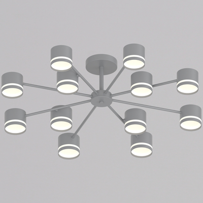 89730-0.3-12 GX53 GREY светильник потолочный Reluce, GX53х12