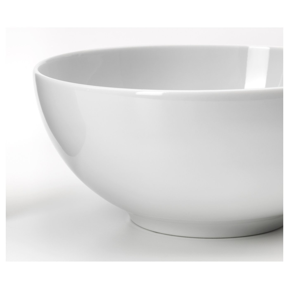 IKEA 365+  (ИКЕА 365+)  -  Миска - закруглённые края белая 16 см