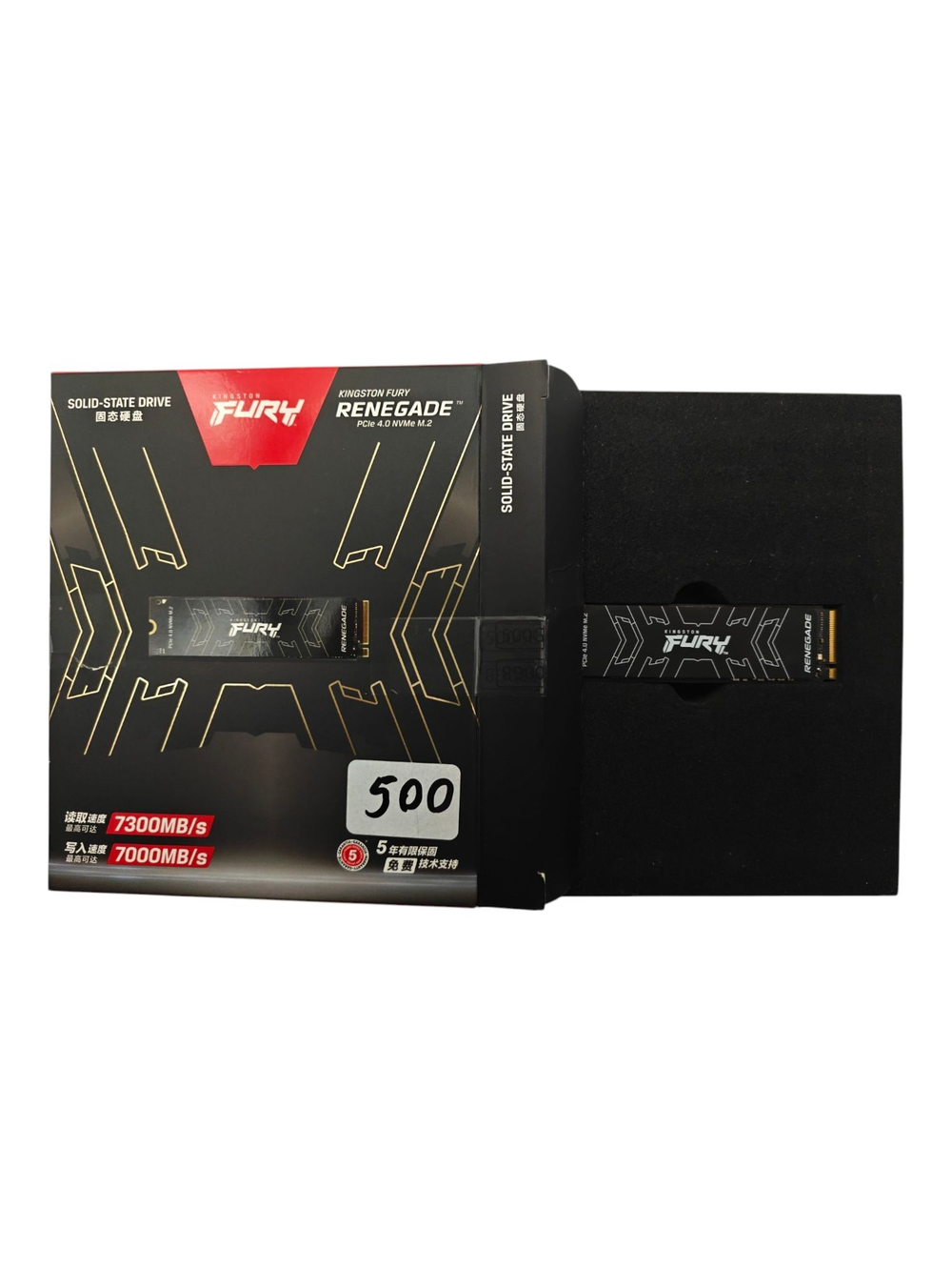 Kingston FURY Renegade 1 ТБ Внутренний SSD-диск M.2 PCIe 4.0 NVMe (SFYRS/1000G)
