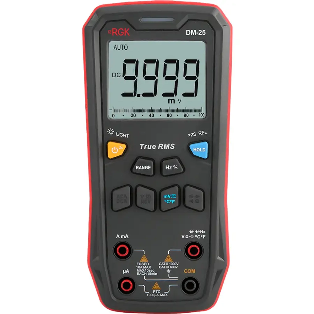 Цифровой мультиметр DM-25 RGK 755160