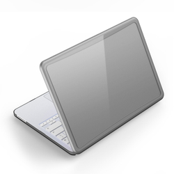 Чехол тонированный серый для ноутбука MacBook Neo 13 (с 2026-), серии LCGB Series Protective от Dux Ducis