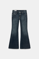 ДЖИНСЫ TRF FLARE EXTRA CONFORT С НИЗКОЙ ПОСАДКОЙ — ZARA