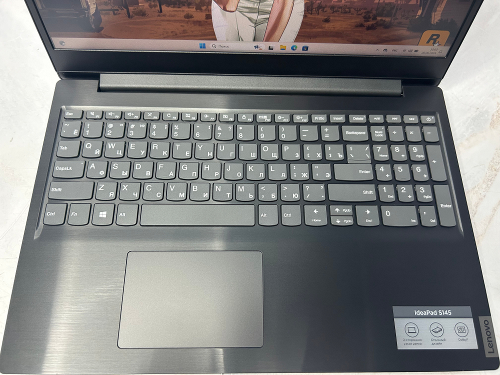 Ноутбук Lenovo IdeaPad S145-15AST (81N3008FRK) 15.6"/AMD A9 9425/RAM 8GB/SSD 128GB+HDD 1000 ГБ/ AMD Radeon R5/1920х1080/TN/DOS/Подсветка кл-ры: нет/черный. Состояние: B1