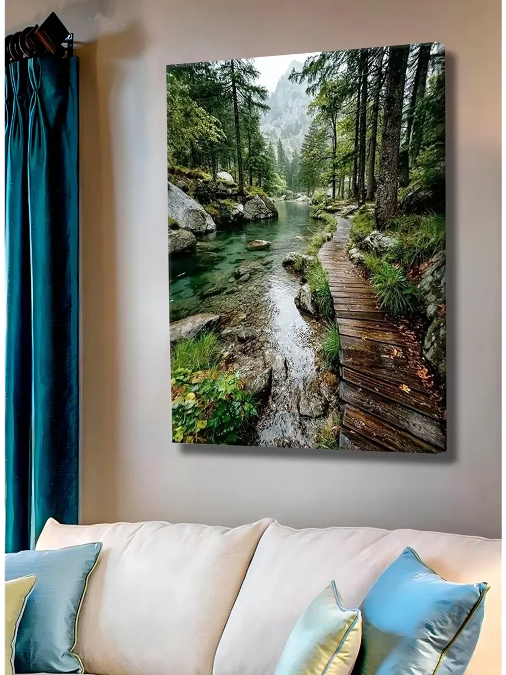 Картина "Чистая вода", для интерьера 30х40см 1шт.