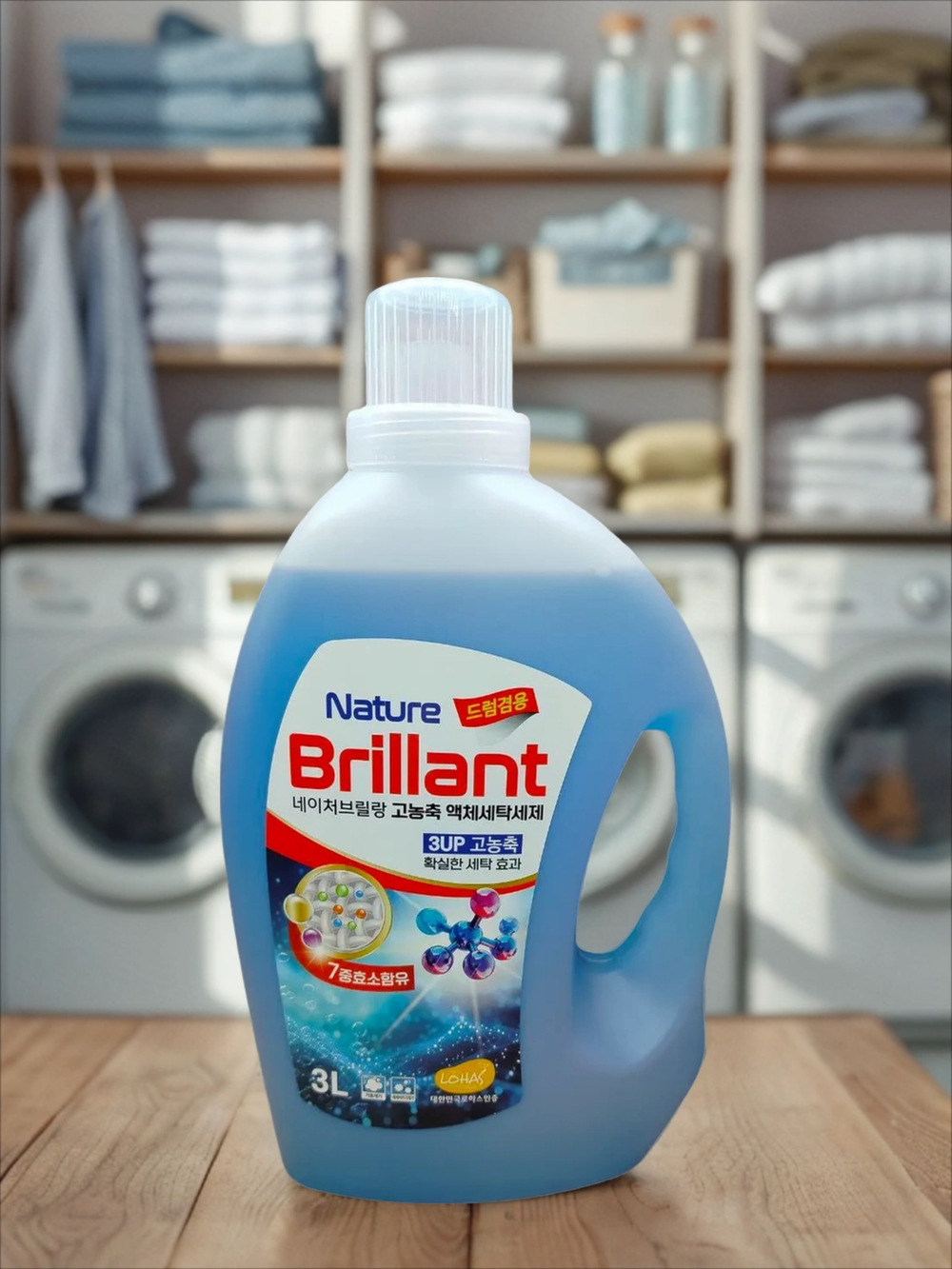 Гель для стирки Nature Brilliant, 3 л