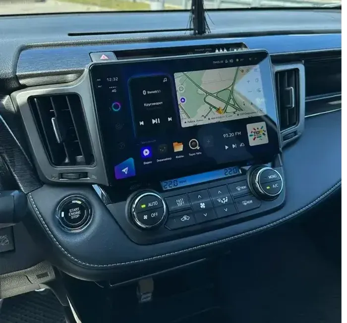 Магнитола для Toyota RAV4 XA40 2012-2019 - Teyes CC3-2K-360 на Android 10, Быстрая, 2K QLED, CarPlay, 4G SIM-слот, 4 камеры в комплекте