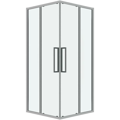 Душевой уголок Grossman Cosmo 80х80 300.K33.02.8080.10.00 профиль Хром стекло прозрачное