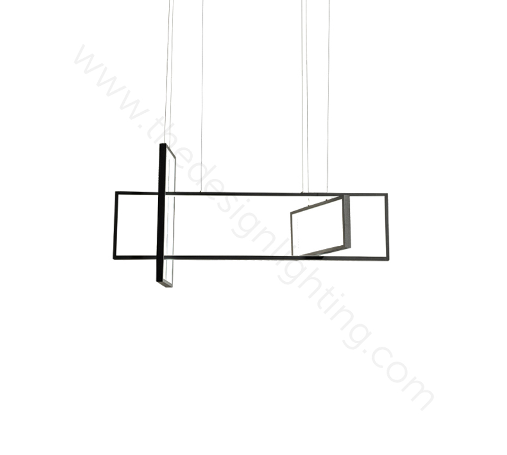 Pendant design lamp  Frame by Aromas del Campo (Black)