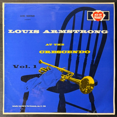 Louis Armstrong With All Stars ‎– At The Crescendo Vol.1 (Англия 1965г.)
