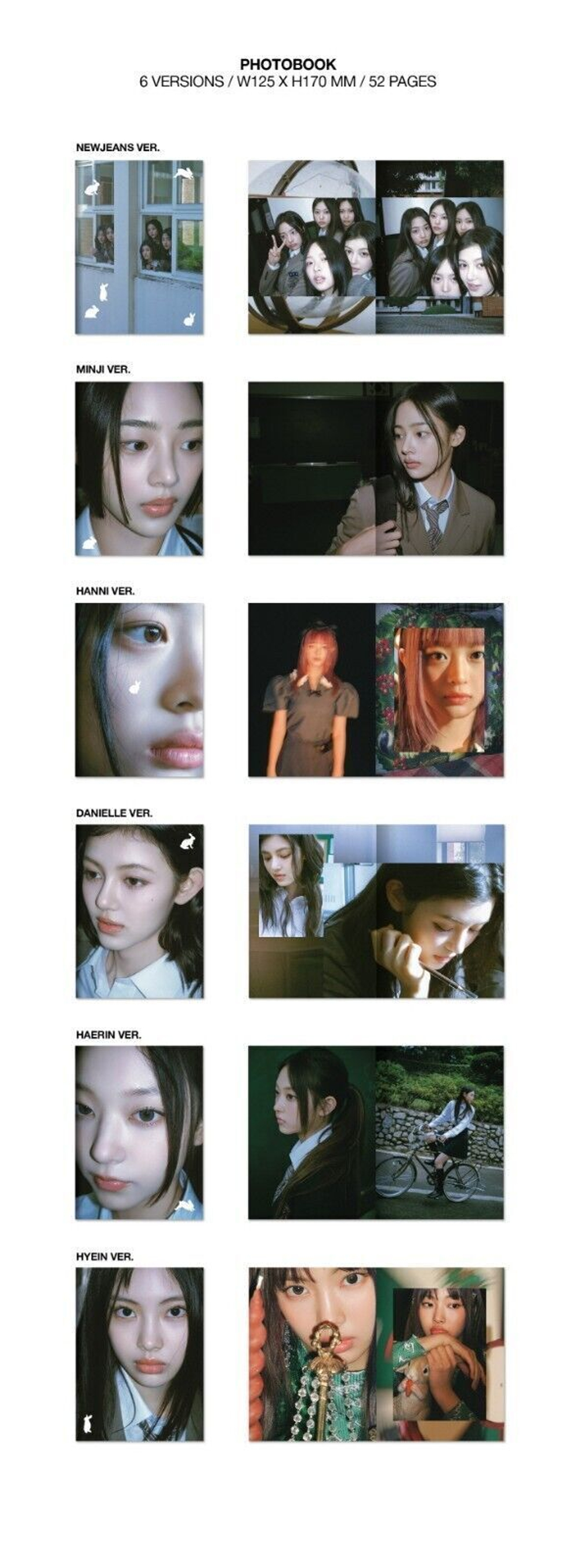 Альбом NEWJEANS - OMG (Message card ver.) (Хэрин)