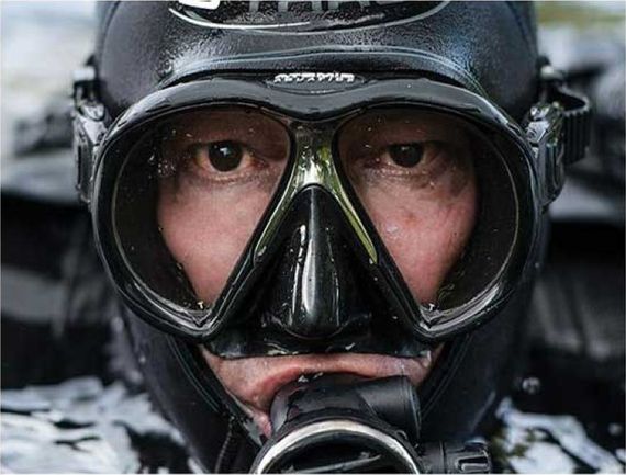 Маска с просветленными линзами Atomic Aquatics SubFrame ARC черный