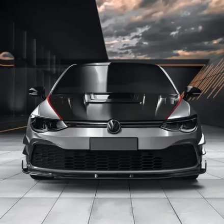 Карбоновый обвес для Volkswagen Golf 8 GTI 2019-2024+ Фольксваген Гольф