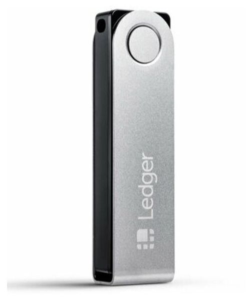 Аппаратный криптовалютный кошелёк Ledger Nano X, Черный | Black