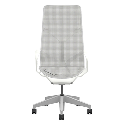 Кресло Herman Miller Cosm, высокая спинка, цвет Mineral, нерегулируемые подлокотники