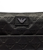 Кожаная сумка кросс-боди Emporio Armani - черный(Y4M416 YQ67I)