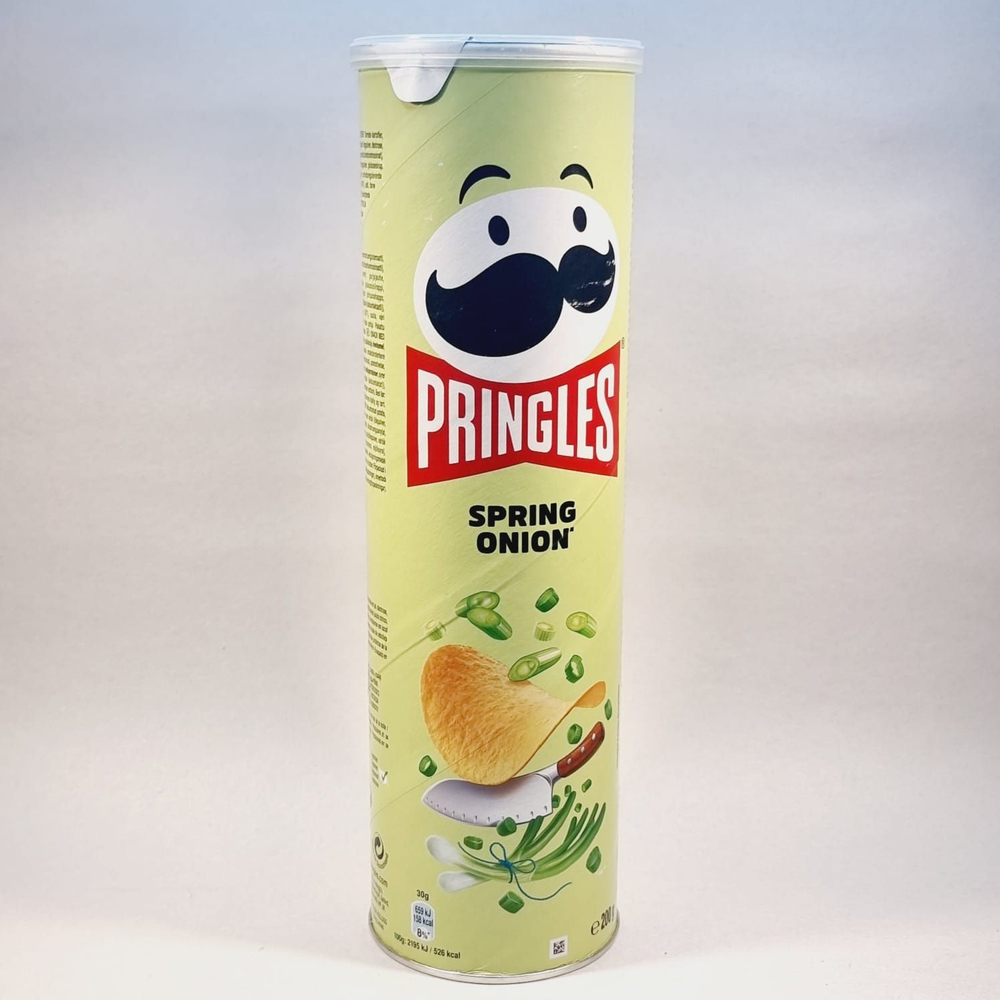 Чипсы картофельные PRINGLES "SPRING ONION" 200 г (из Финляндии)
