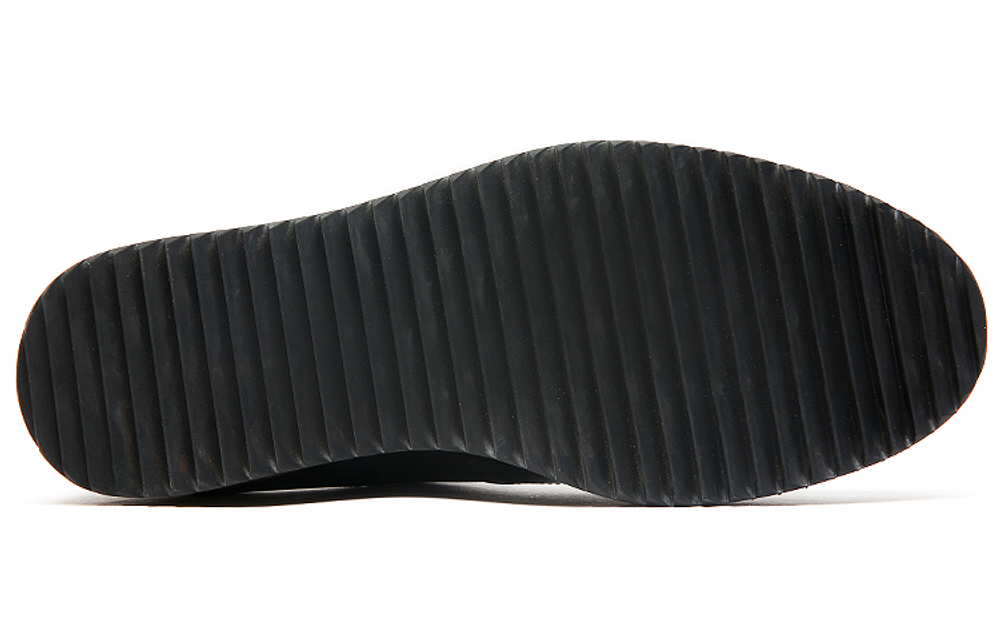 Anthony Miles Casual Leather Shoes Men"s Low top Black