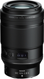Объектив Nikon Nikkor Z MC 105mm f/2.8 VR S, автоматическая и ручная фокусировка