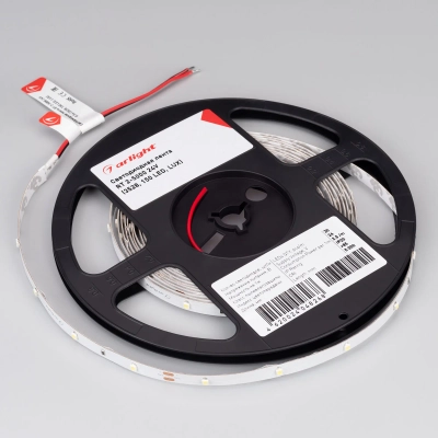 Лента RT 2-5000 24V Cool 8K 0.5x (3528, 150 LED, LUX) (Arlight, 2.9 Вт/м, IP20)