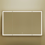 Зеркальный шкаф Sancos Mirror 1190x150х740 мм, с LED подсветкой, арт. MI120ECH